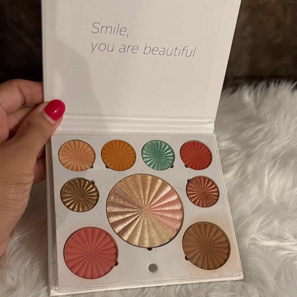 OFRA Radiant Eyeshadow Palette with Gold and Green